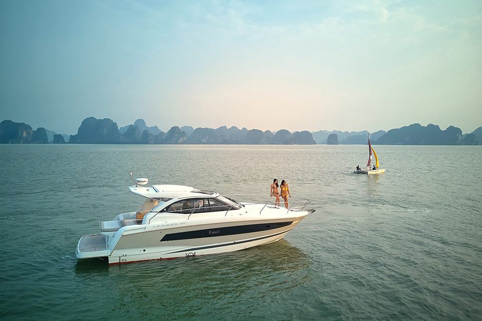 Exciting Halong Yacht Tours with Jeanneau Leader 36