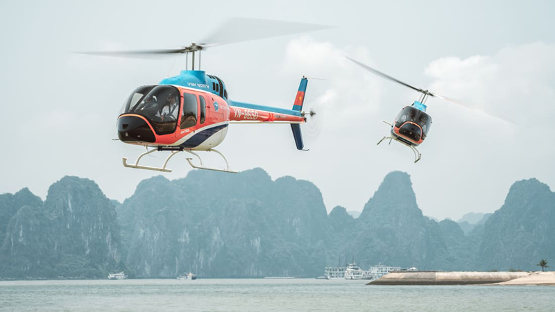 Halong Bay Helicopter Tour